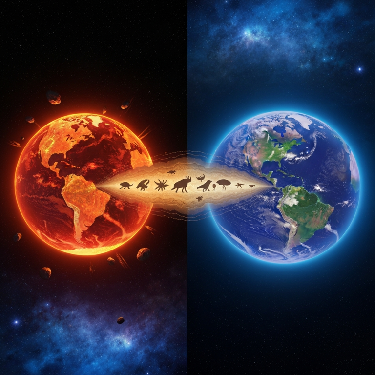25 major events in Earth's 4.5 billion year history