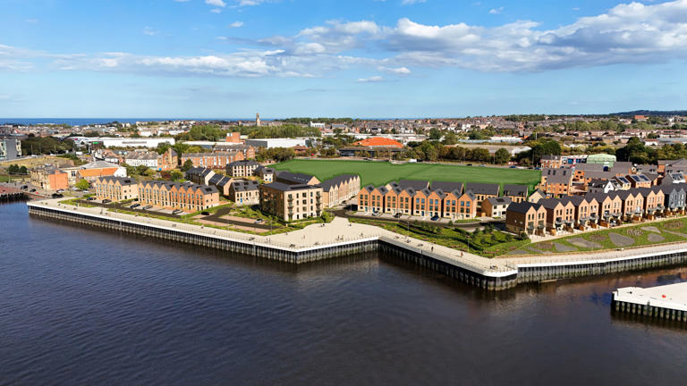 South Shields houses and apartments with spectacular waterfront views ...