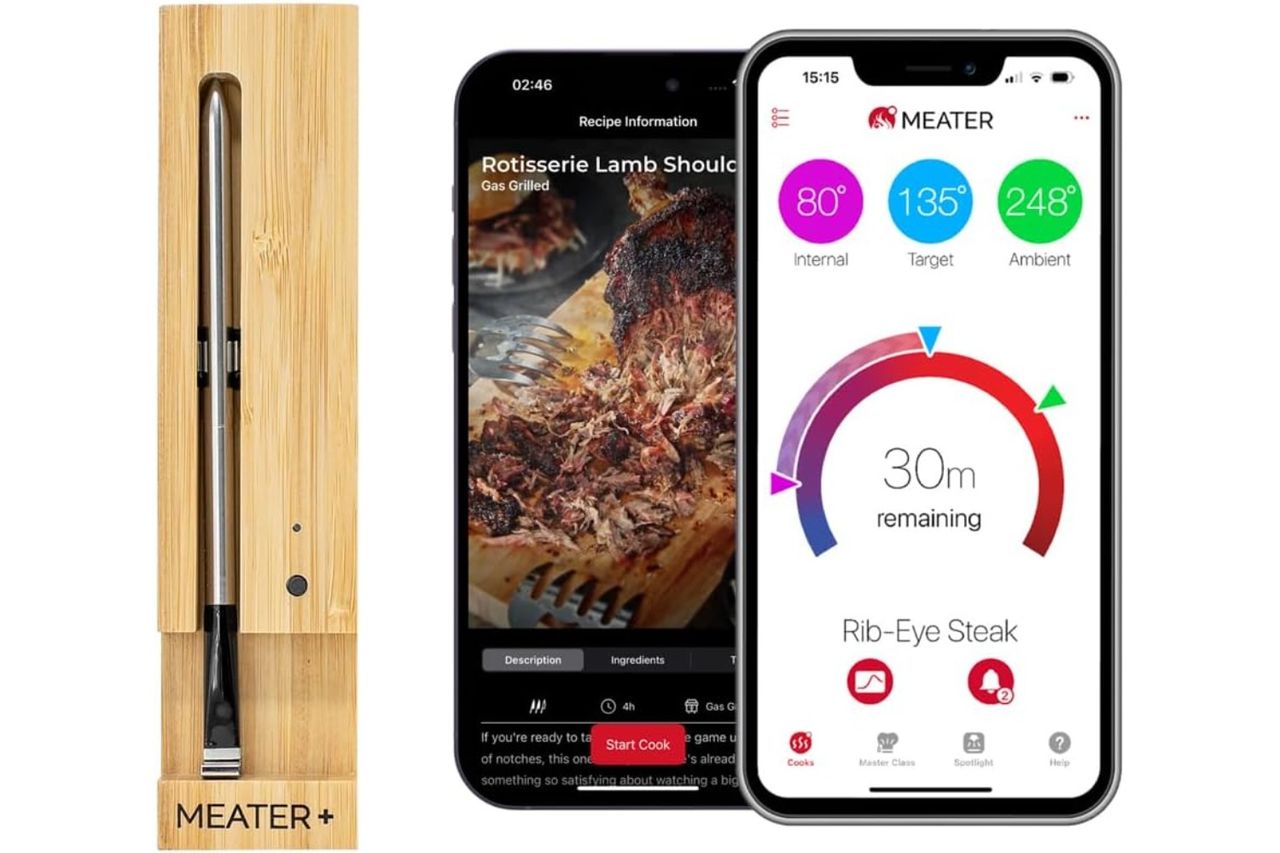 MEATER Plus: Smart Bluetooth Wireless Meat Thermometer Digital