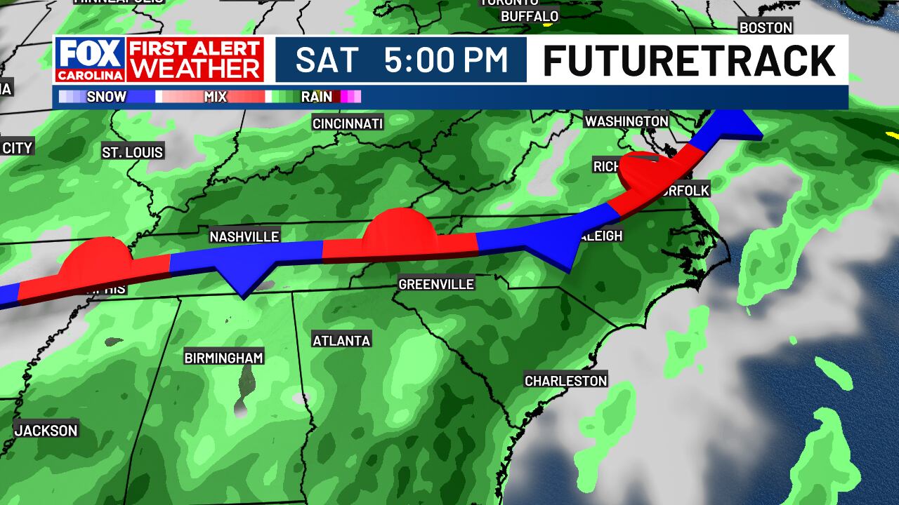 First alert: Unsettled weather kicks in today into next week