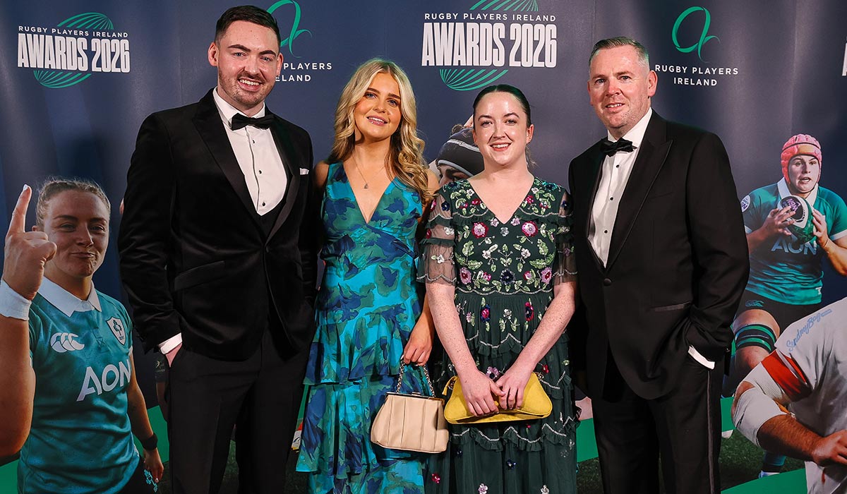 Aisling Kleyn wows at the Rugby Players Ireland Awards weeks after ...
