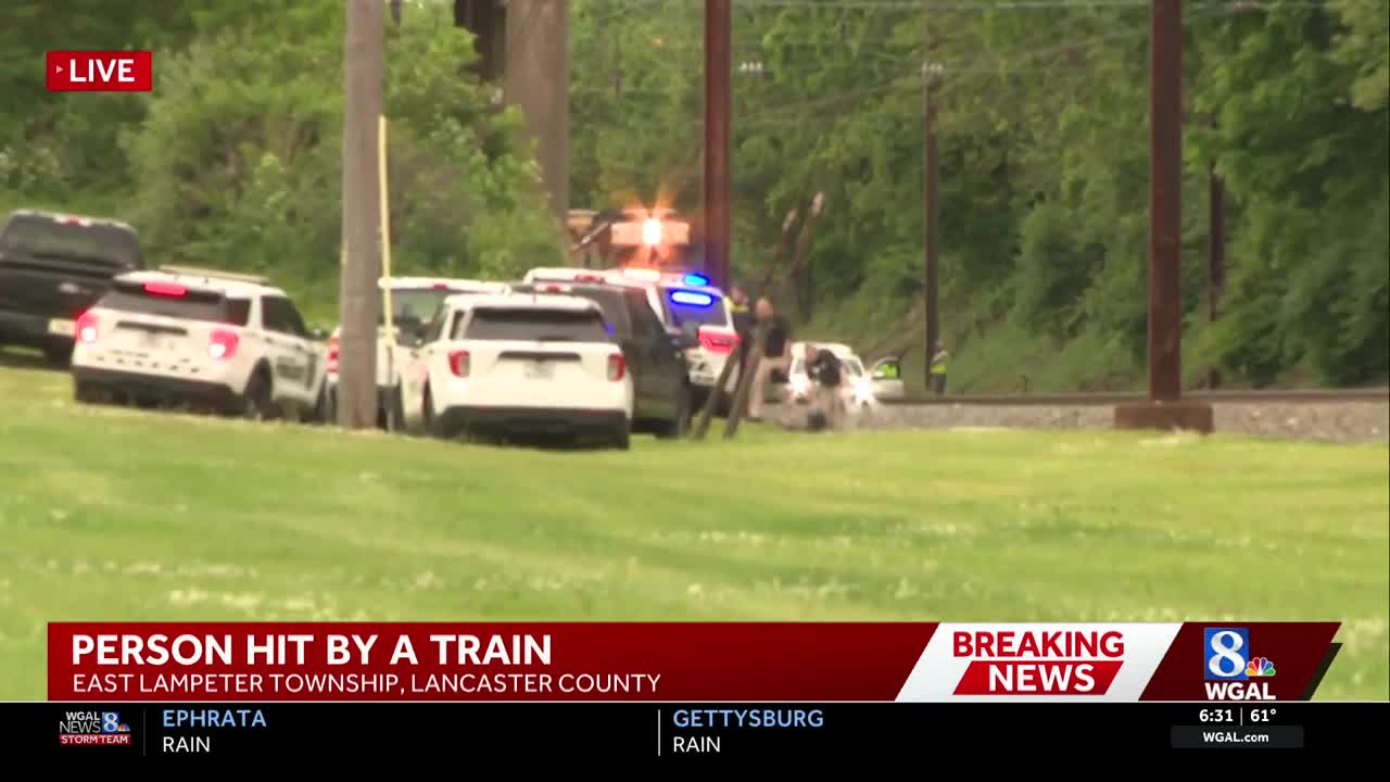 Amtrak trains delayed, coroner called after one person is hit by train ...