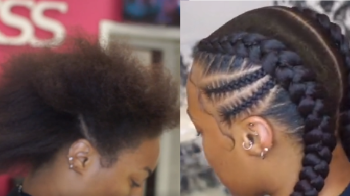 Two braids that are sleek, chic, and polished