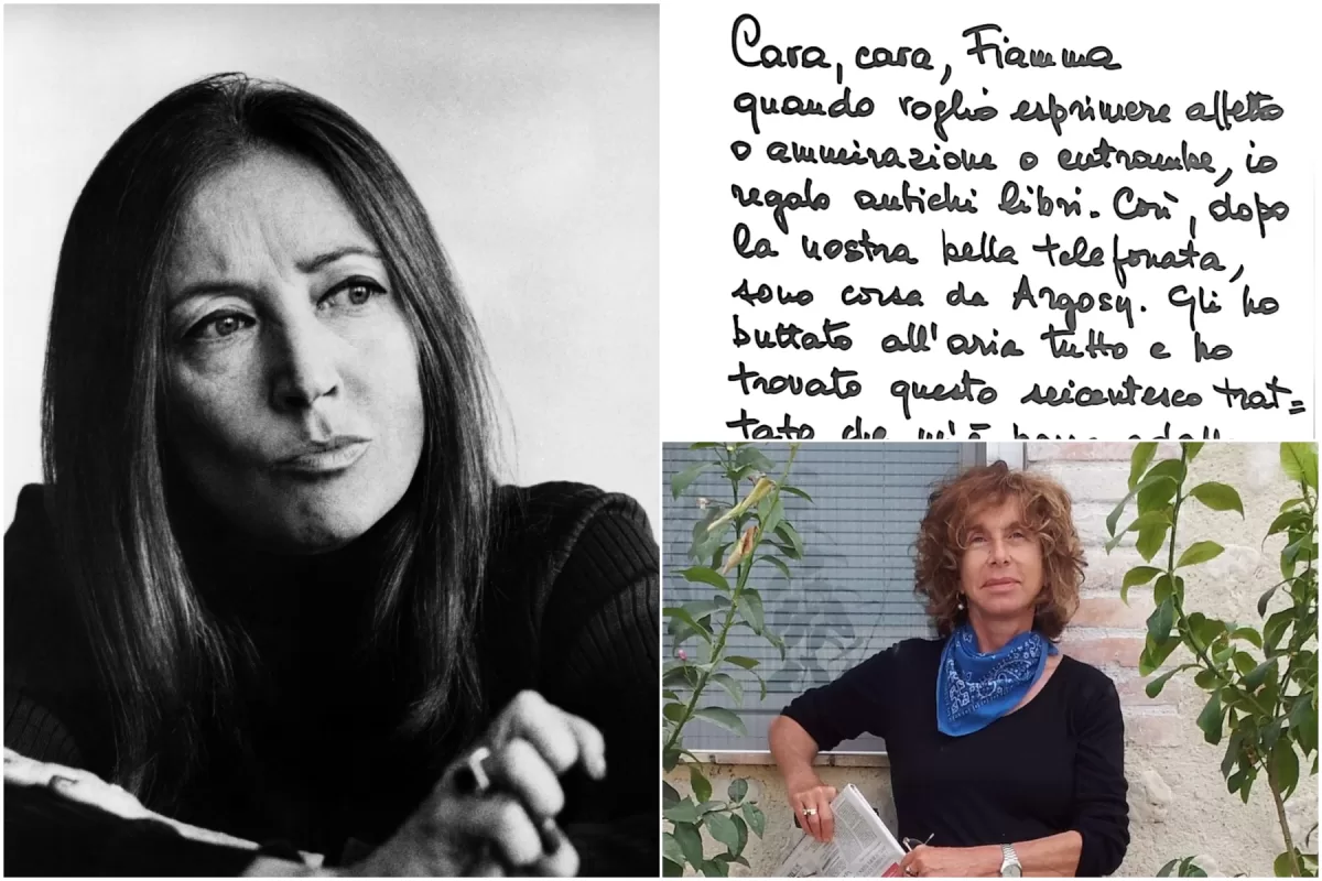 Le lettere tra Oriana Fallaci e Nirenstein: “Cara Fiamma, tu scrivi ...