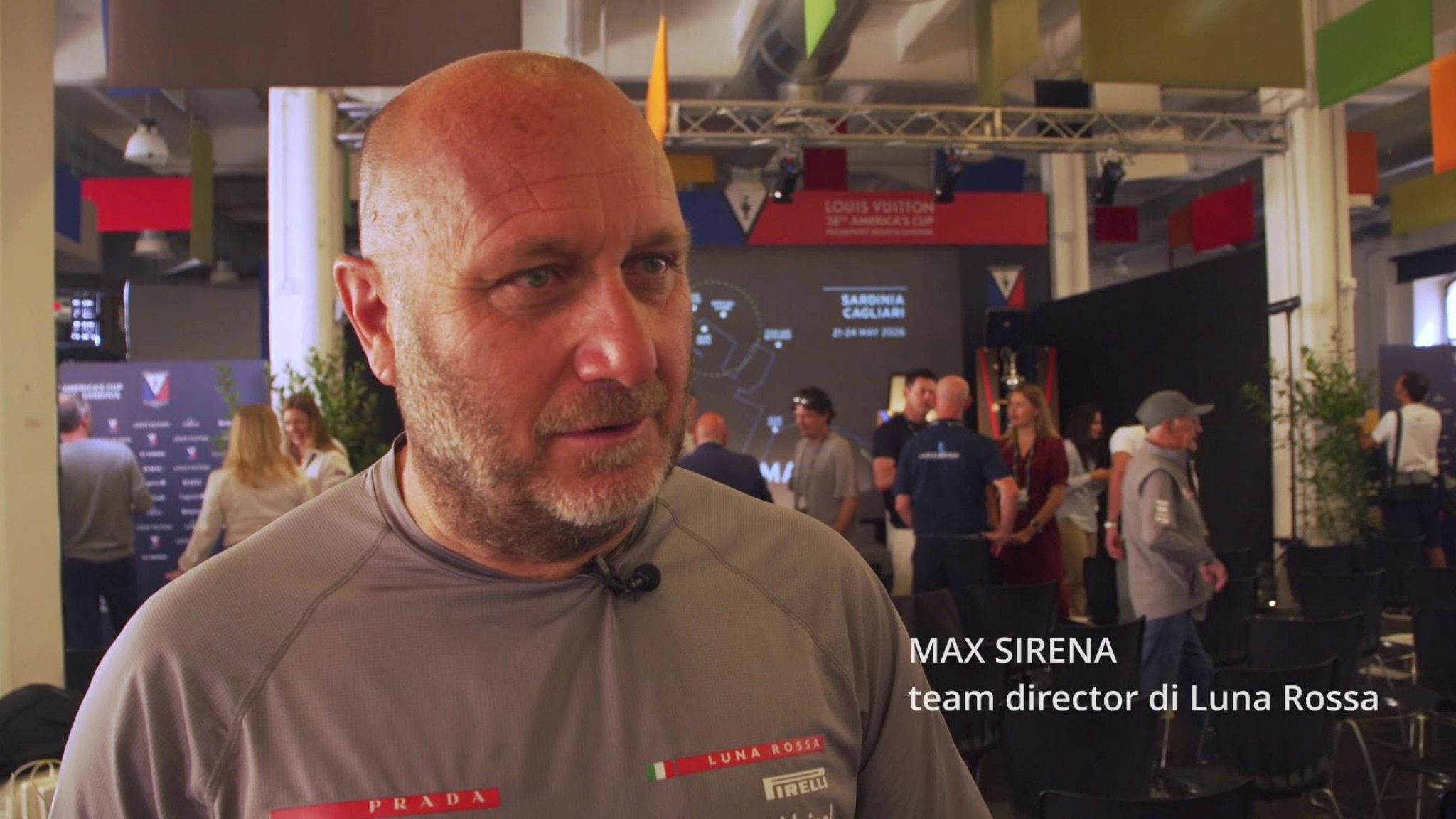 America's Cup, Max Sirena (Luna Rossa): 