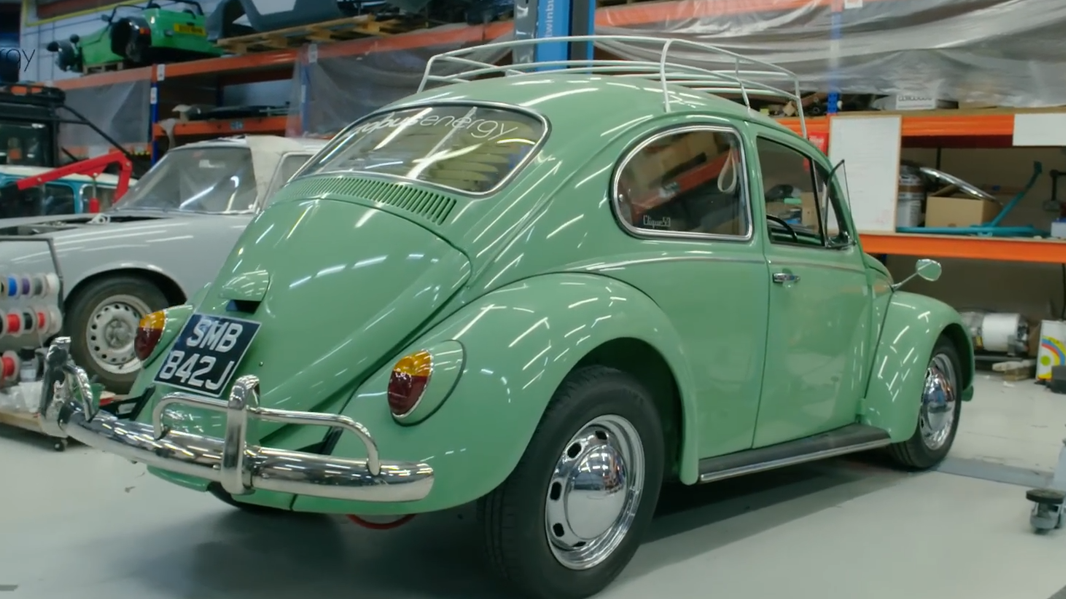 I converted a VW Beetle to electric in one day