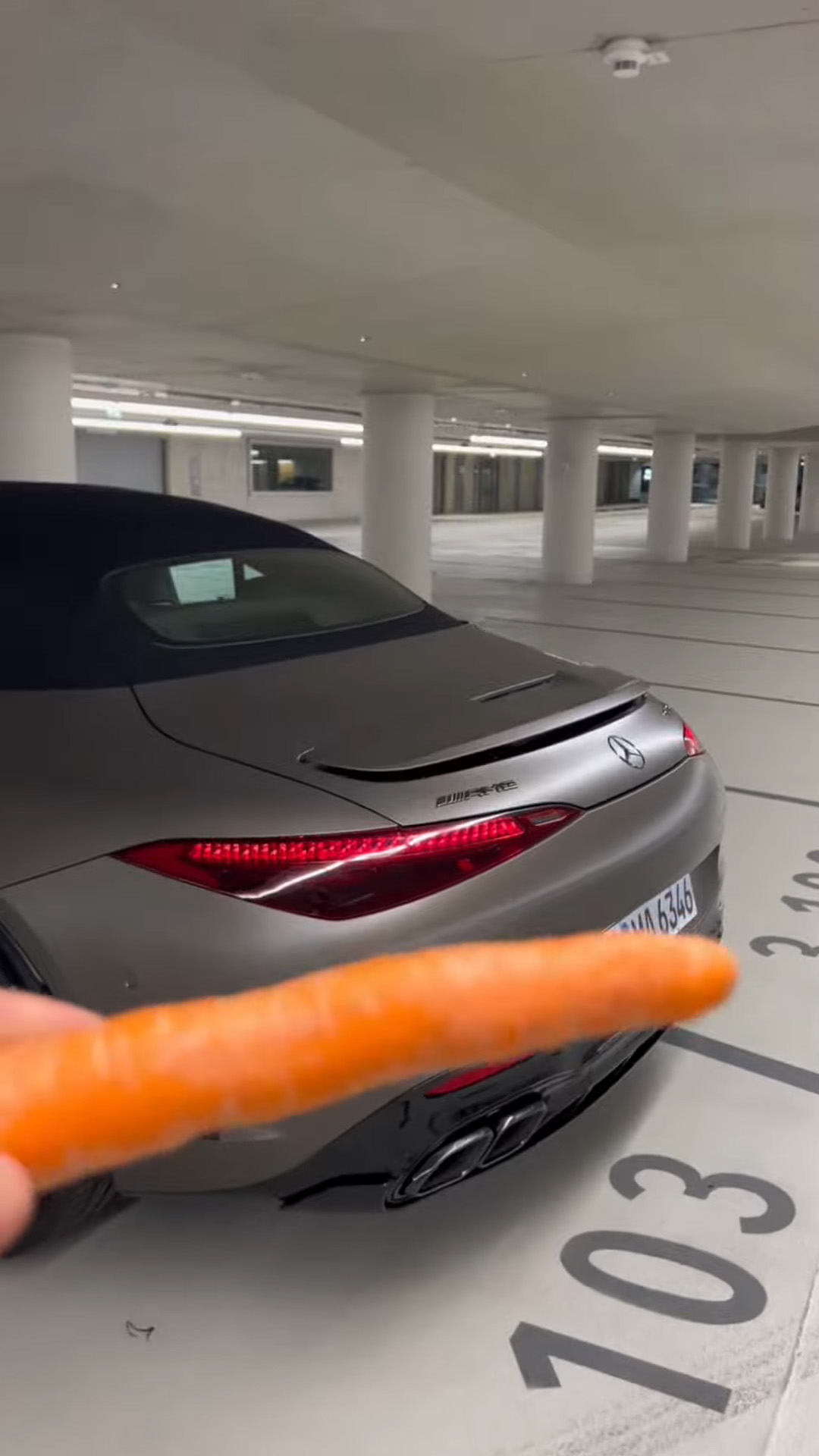 Mercedes-AMG carrot test shows an unexpected feature result