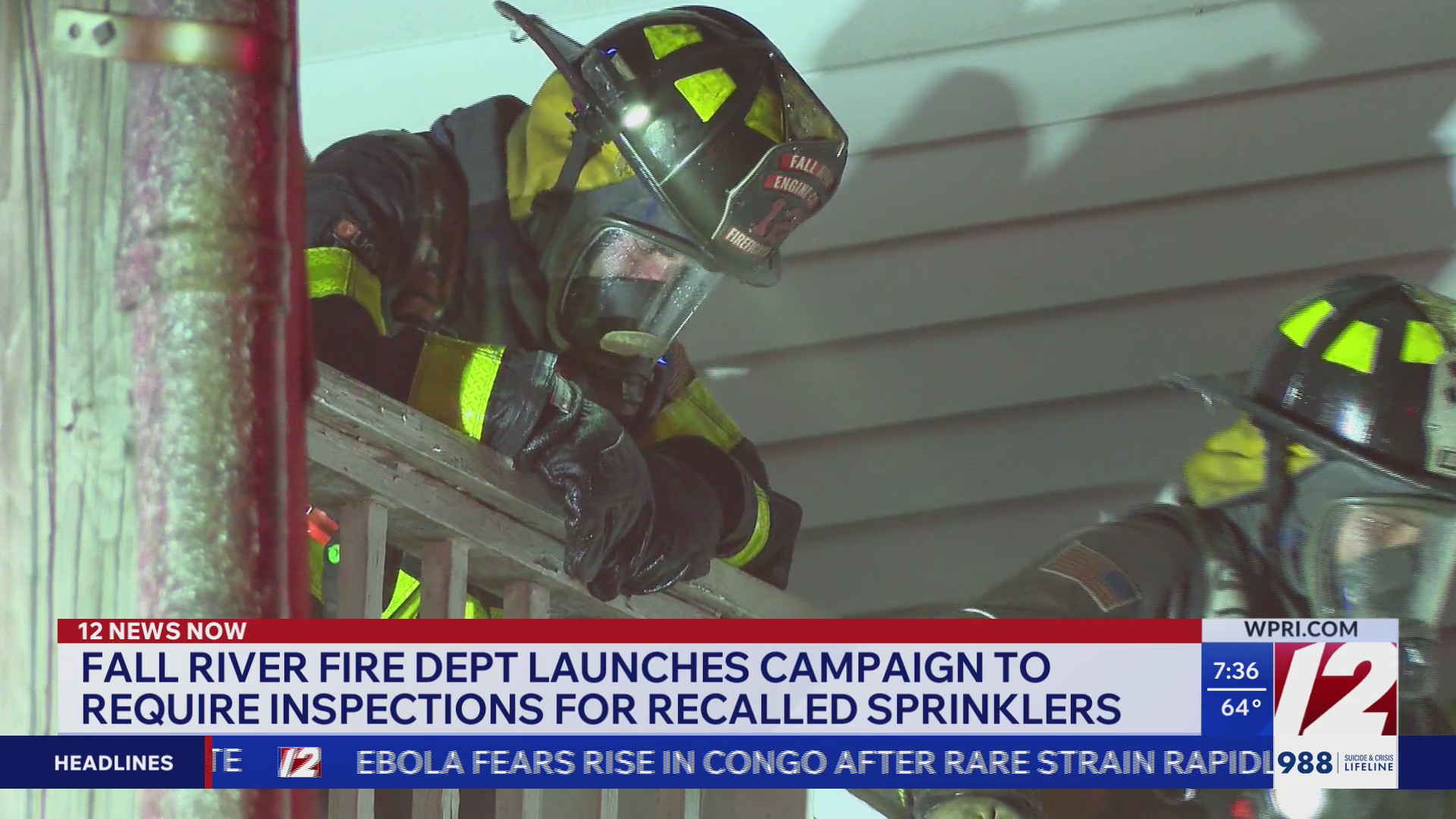 Fall River firefighters push to change fire safety codes after Gabriel ...