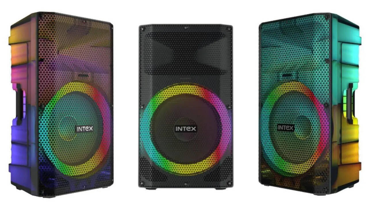 Intex Raag 350 launched along with Raag 2000 and Raag 1600 party speakers