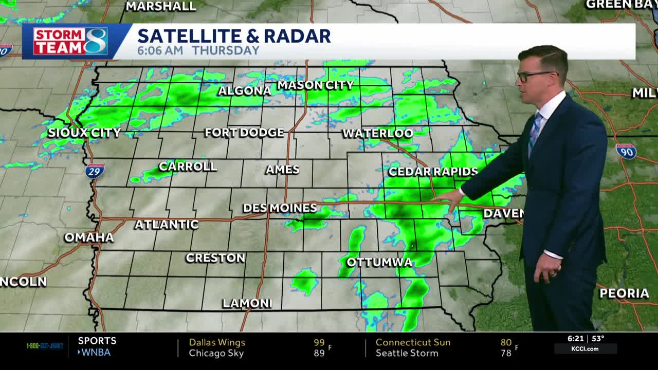 Iowa weather: Cool temperatures and rain chances are sticking around ...