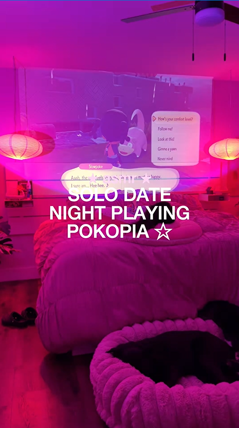 The bed and projector setup that changed my cozy nights