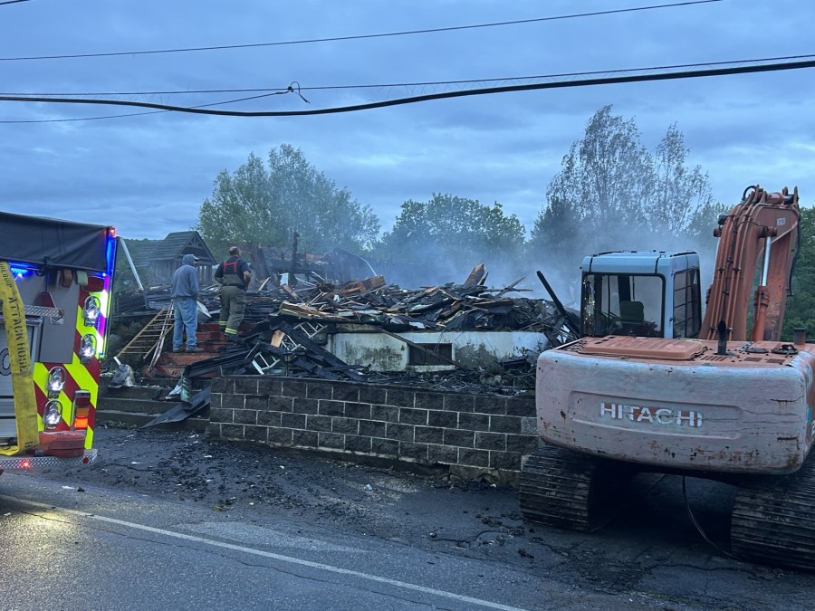Four displaced, homes destroyed in fire