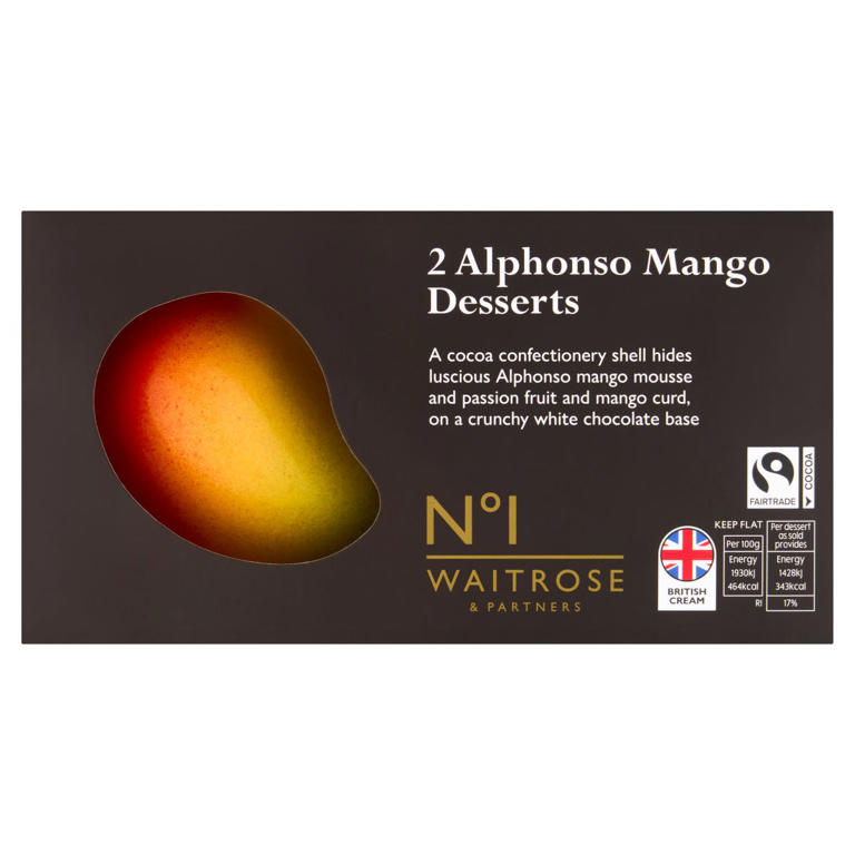 Waitrose’s new dessert looks like a mango, tastes like summer and ...