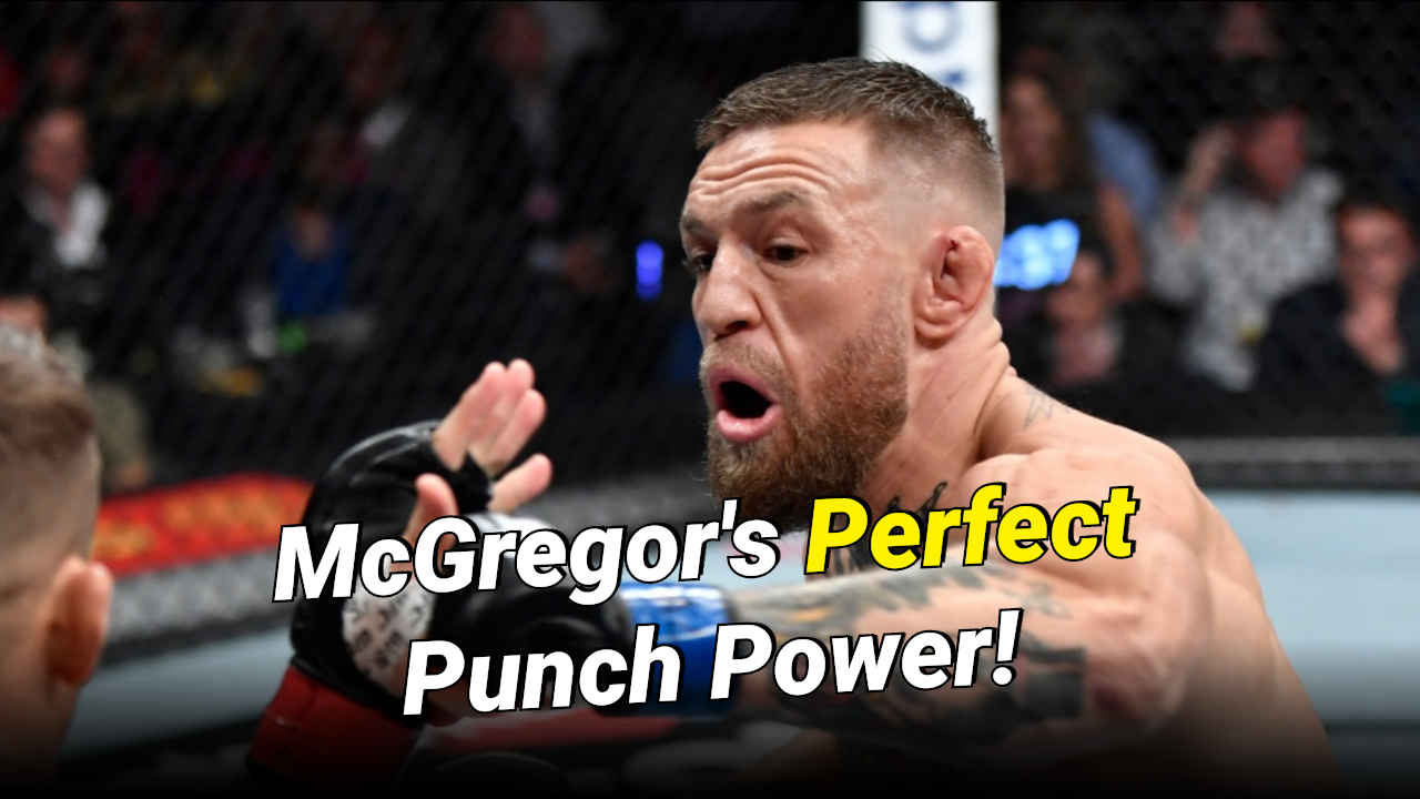 McGregor receives perfect 100 punch power in EA Sports UFC 6