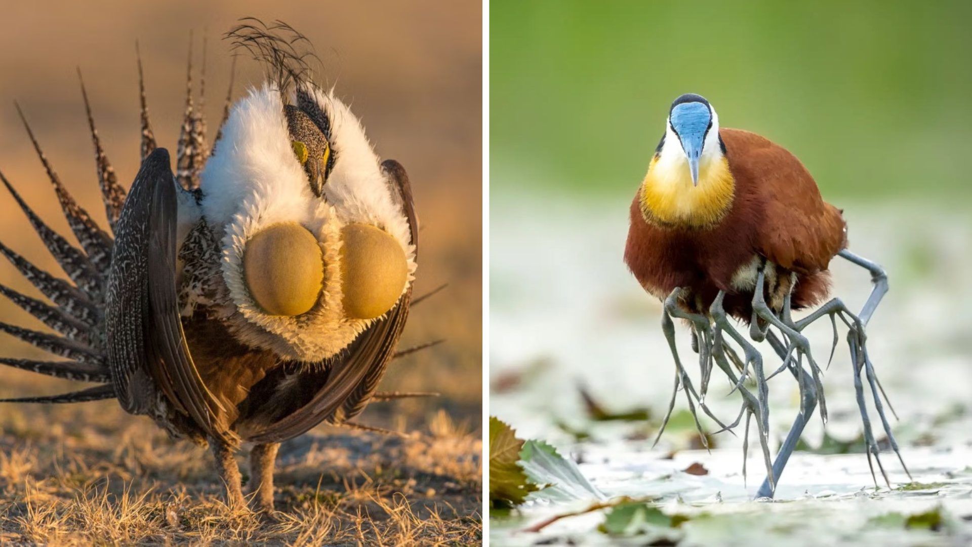 20 birds with attitude and some very weird behaviors
