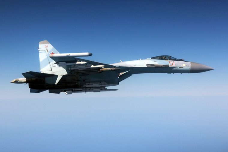 Putin’s jets fly within six metres of RAF spy plane over Black Sea
