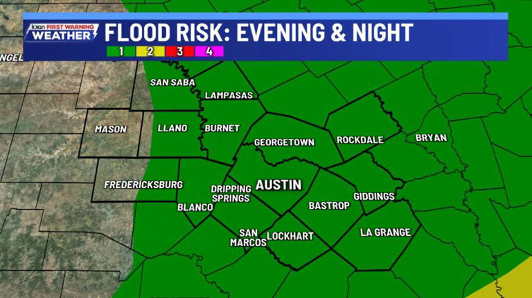 Storm potential today, flood watch issued for Friday
