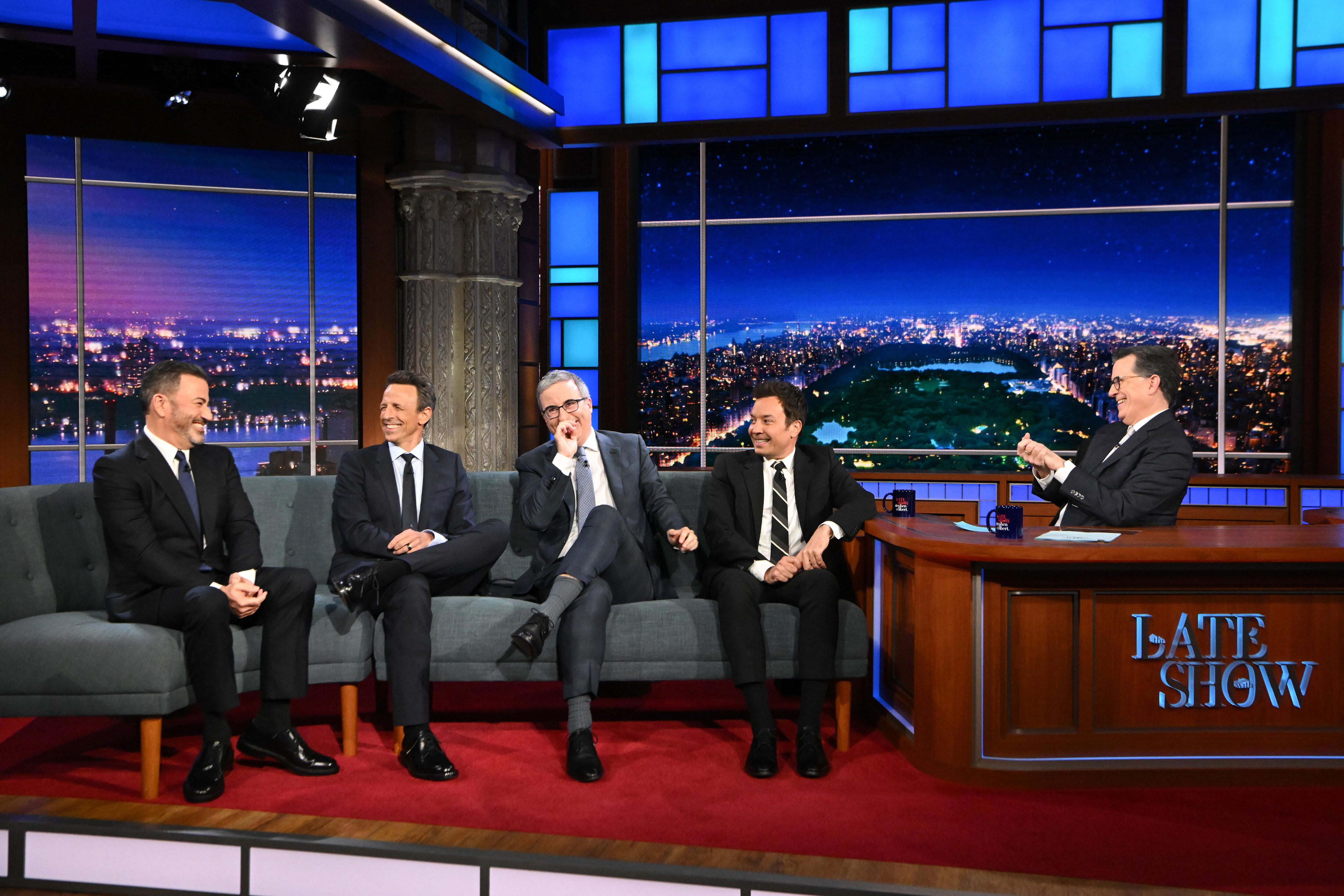 Colbert hosts 