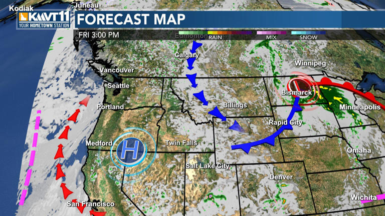 Temperatures rise for the holiday weekend as we stay dry; cooler with ...