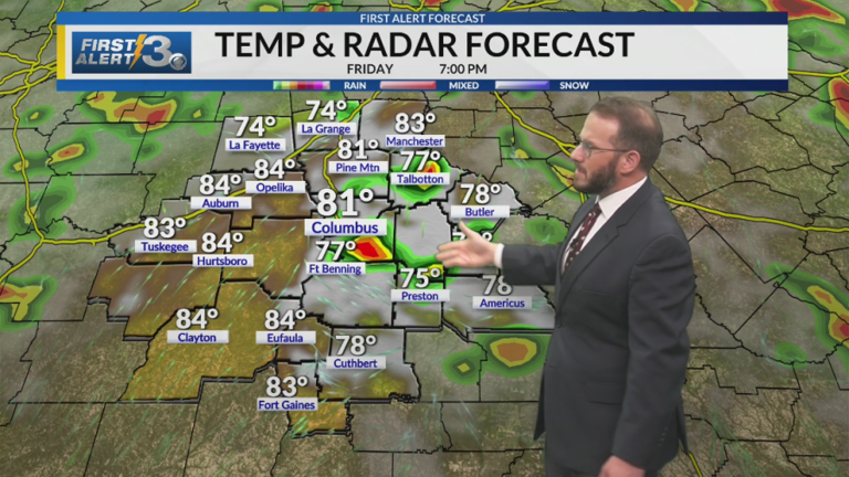 Warm, humid days continue as rain chances increase for Memorial Day weekend