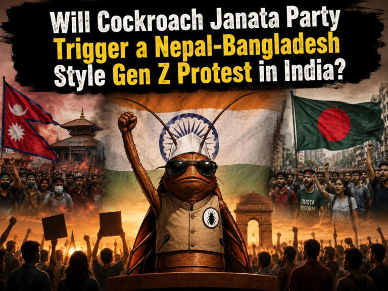 Will Cockroach Janata Party trigger a Nepal-Bangladesh style Gen Z ...