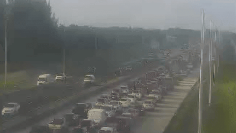 Crash with injuries delays traffic on southbound Turnpike in Boynton Beach
