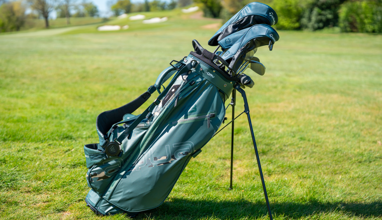 This new waterproof stand bag packs cart bag storage, but there's one ...