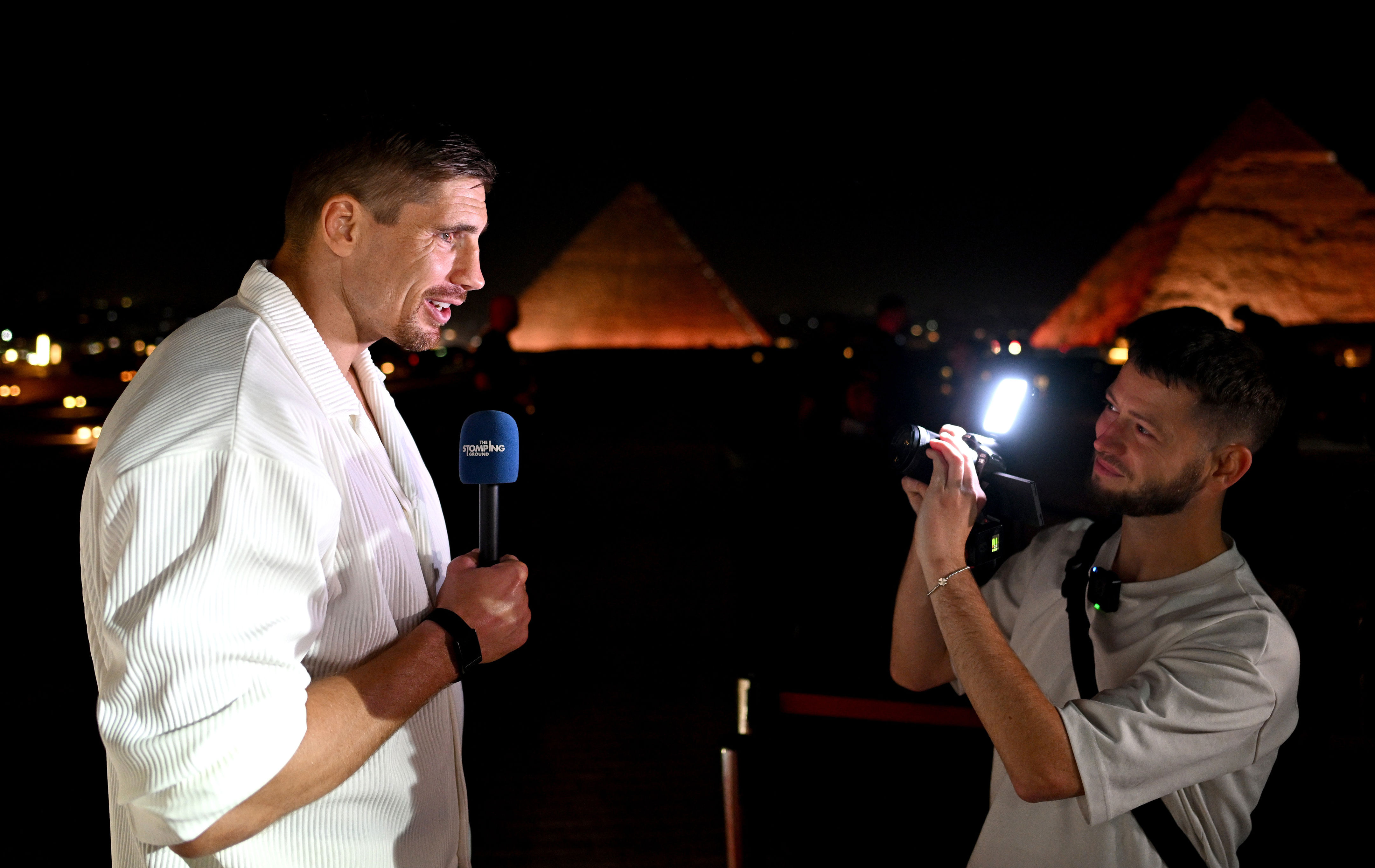 Verhoeven recreates mother’s photos at pyramids after recent death