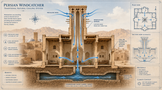 This 3,000-year-old Persian windcatcher invention could cool homes ...