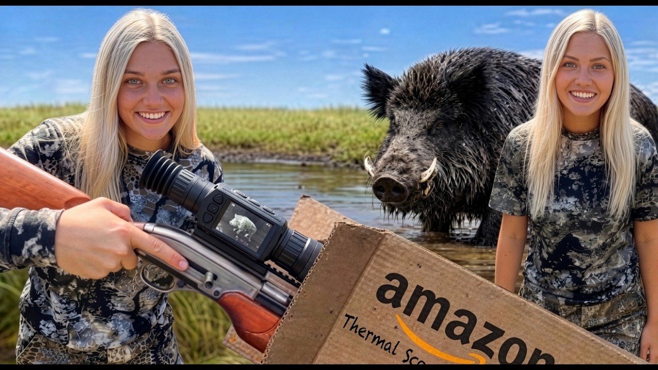 Hunting wild hogs
