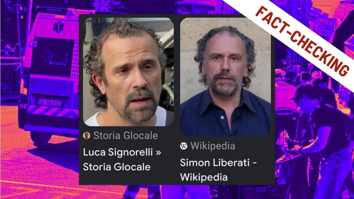 «L’eroe di Modena è un attore»: la teoria del complotto su Luca Signorelli