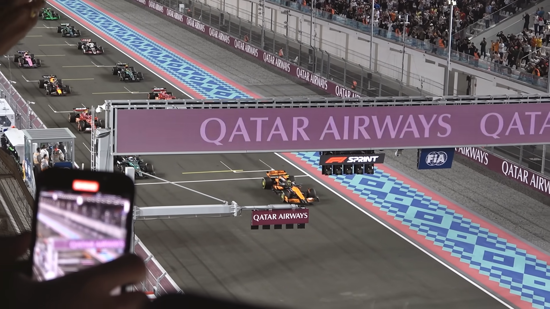 Inside the Qatar F1 paddock... you're not supposed to see this
