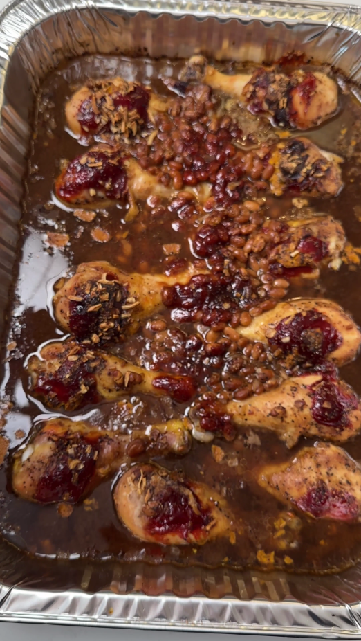 Tender cola glazed chicken legs made with ease