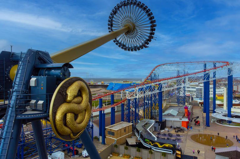 I braved the UK's new tallest gyro swing, Aviktas and felt my soul ...