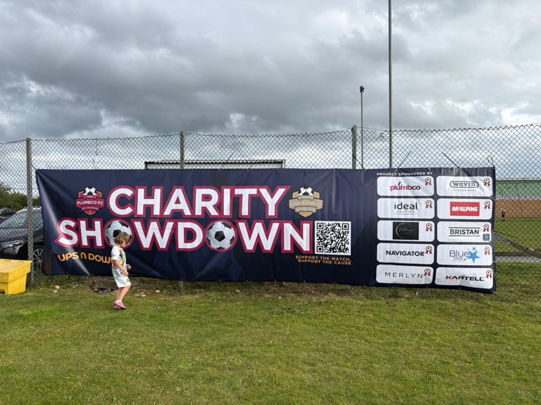 Community comes together for charity football showdown in Northamptonshire