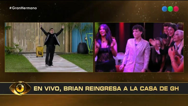 Brian Sarmiento volvió a Gran Hermano por el Golden Ticket: 
