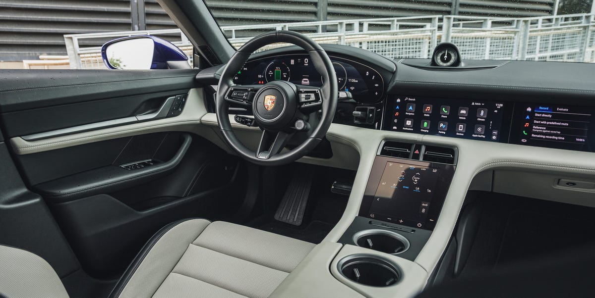 Take a peek inside the 2025 Porsche Taycan 4