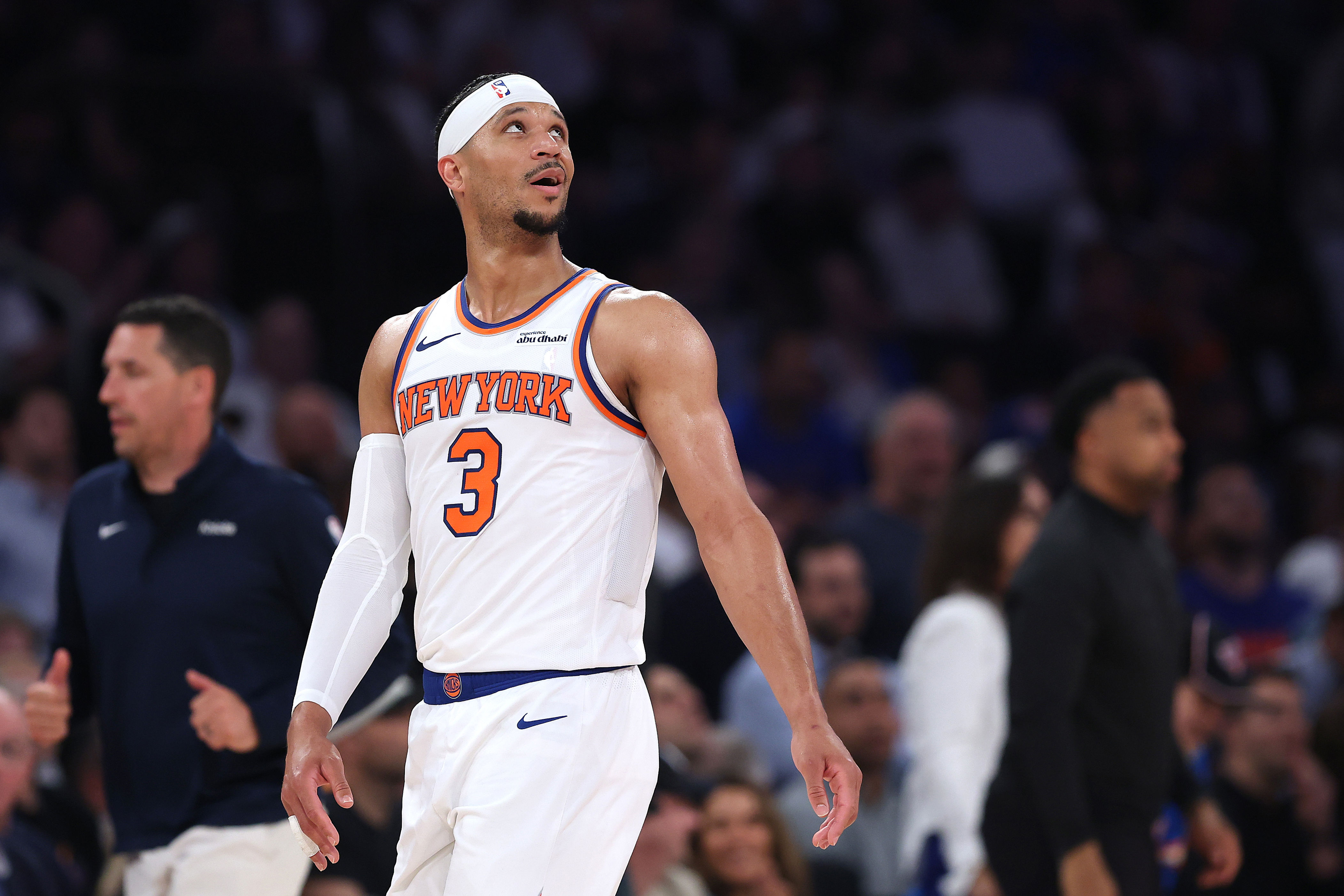 Knicks guard Josh Hart shares humble response to late-game bench decision
