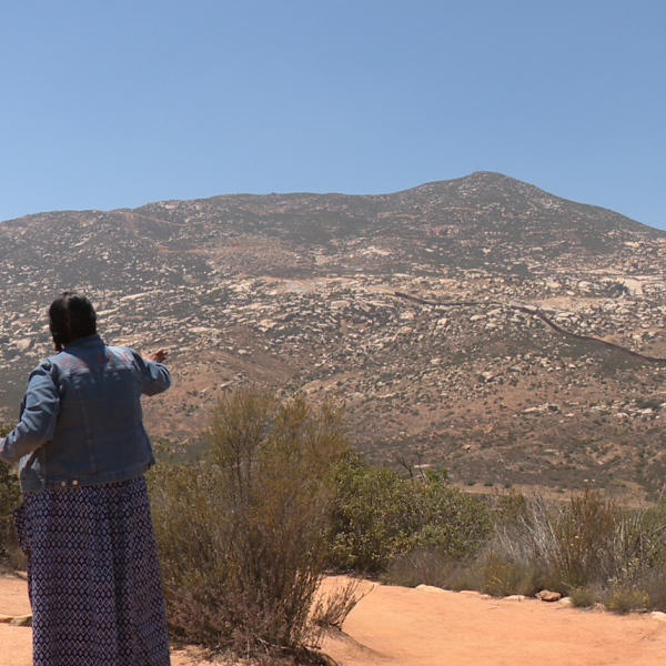 Border wall project on sacred Mexican mountain threatens Kumeyaay heritage