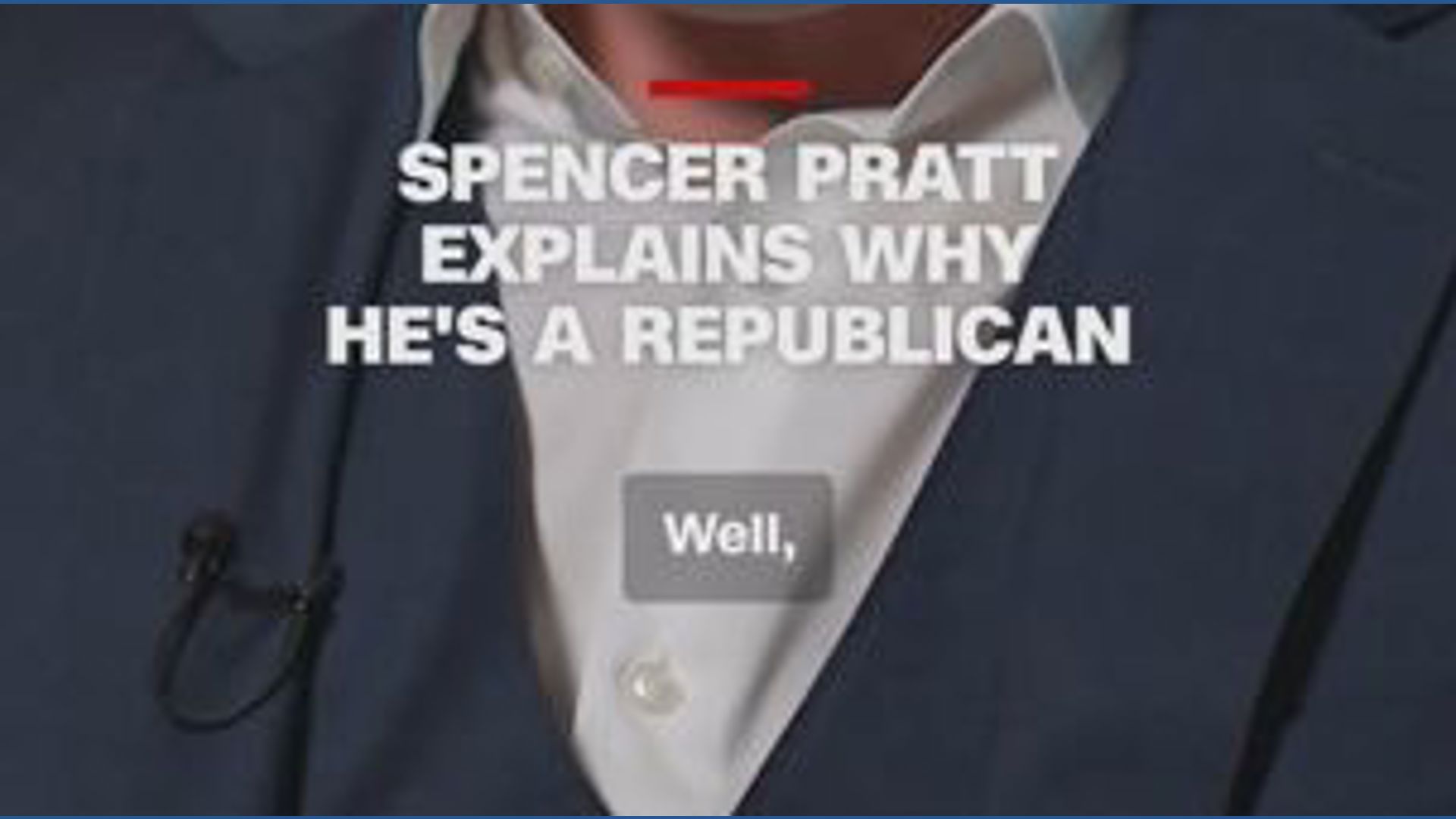 Former reality TV star Spencer Pratt explains why he's a Republican
