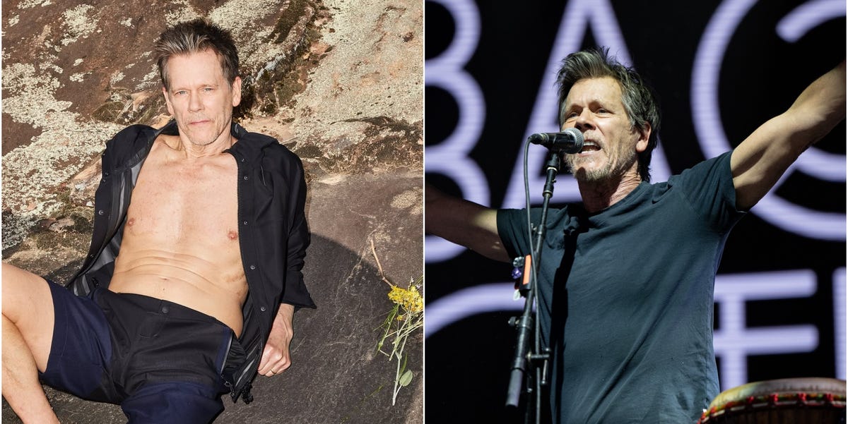 La increíble transformación muscular de Kevin Bacon con 67 años ...