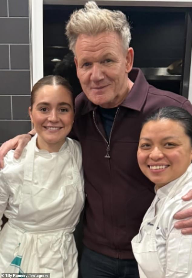 Gordon Ramsay reveals plans to go into business with daughter Tilly ...