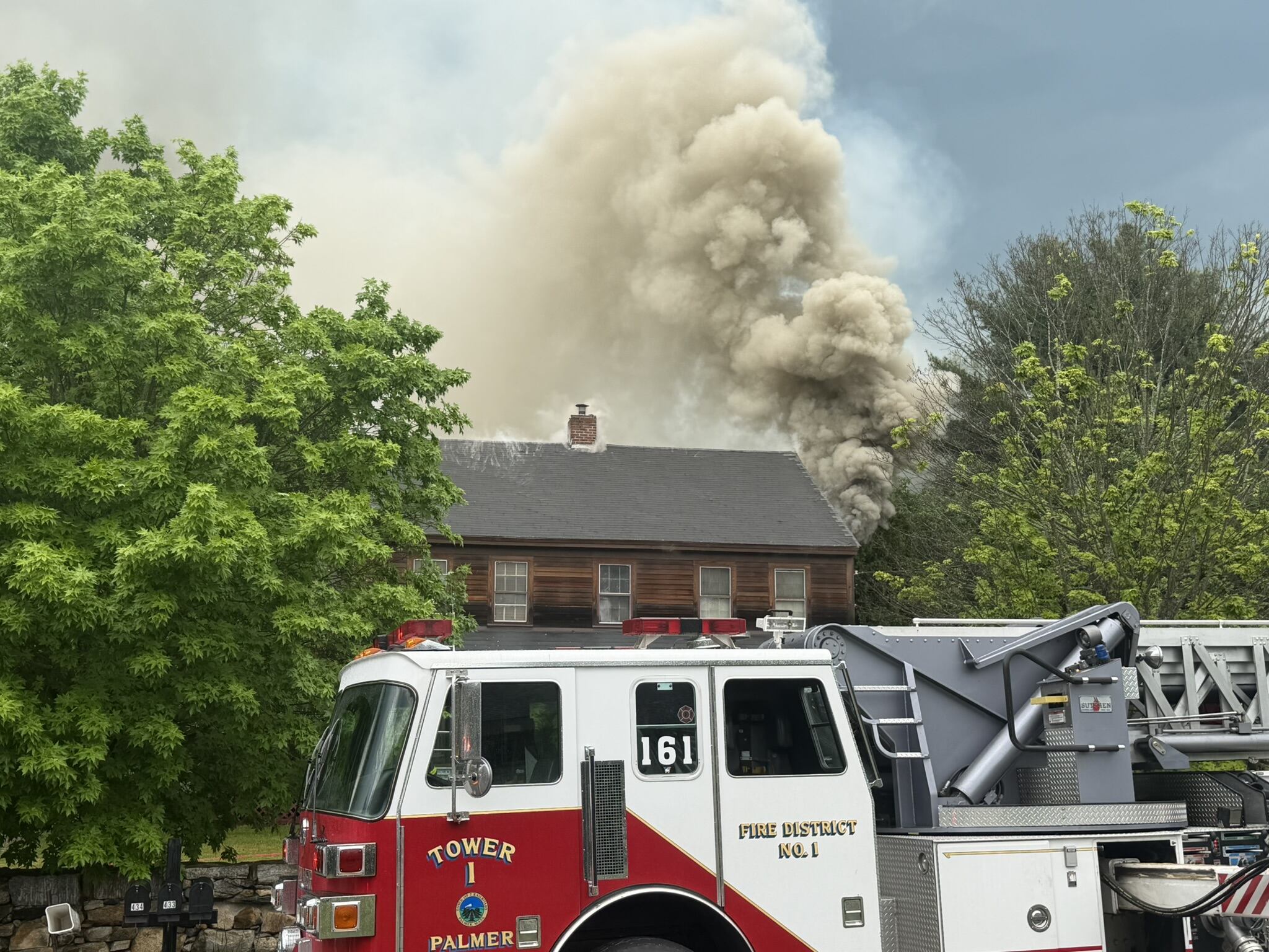 Monson neighbors band together for residents after five-alarm fire