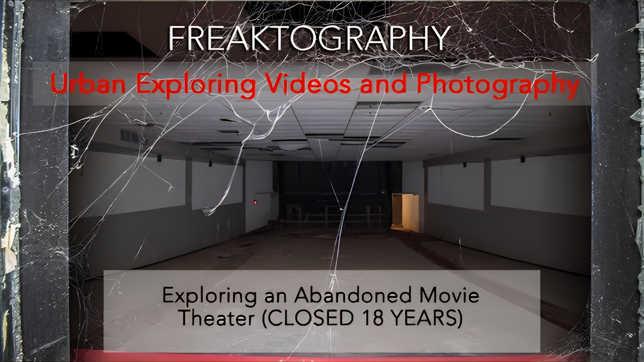 Exploring an abandoned movie theater left for 18 years
