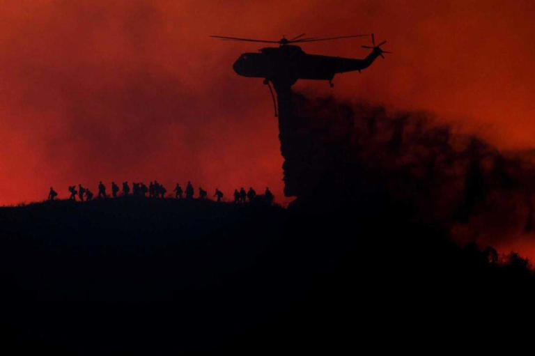 Fire Hawk helicopters training over Folsom Lake as Cal Fire gears up ...