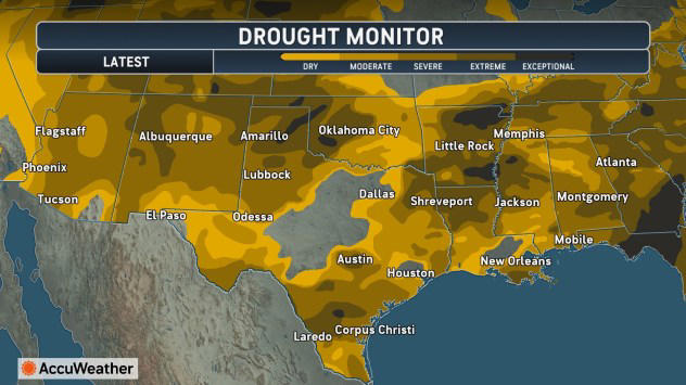 Storms to bring beneficial rain to Plains, Southeast at the risk of ...