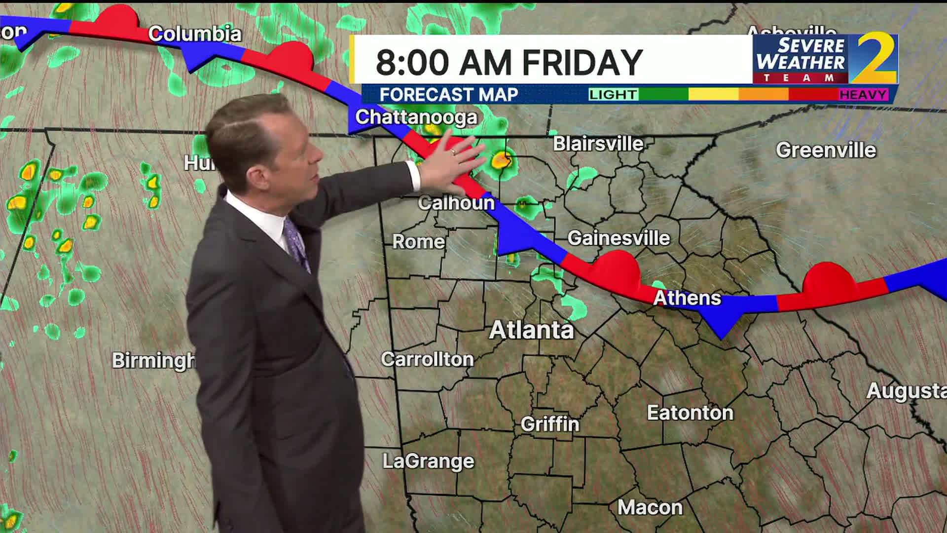 Chance for more heavy rainfall; wet Memorial Day weekend ahead