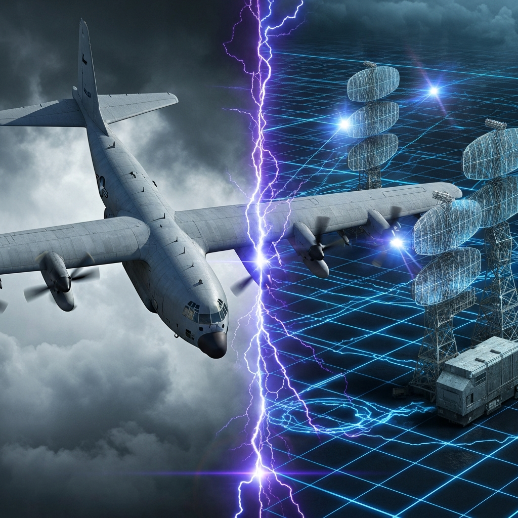 USAF’s EW backbone: EC-130H Compass Call vs. modern IADS