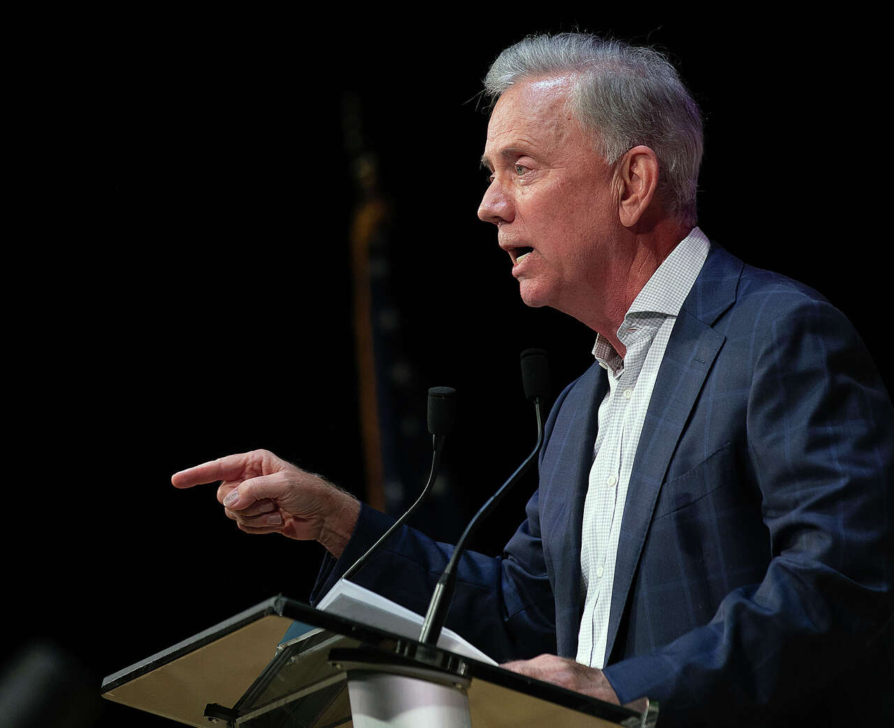 CT Gov. Ned Lamont touts his record as he prepares for primary ...