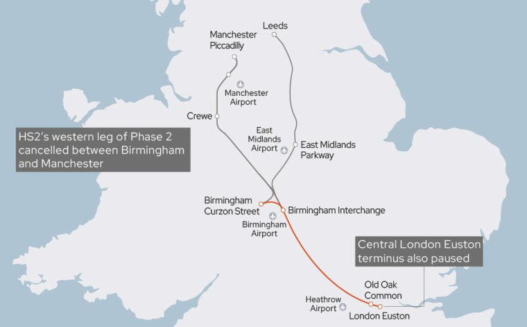 The charts that show how HS2 descended into farce